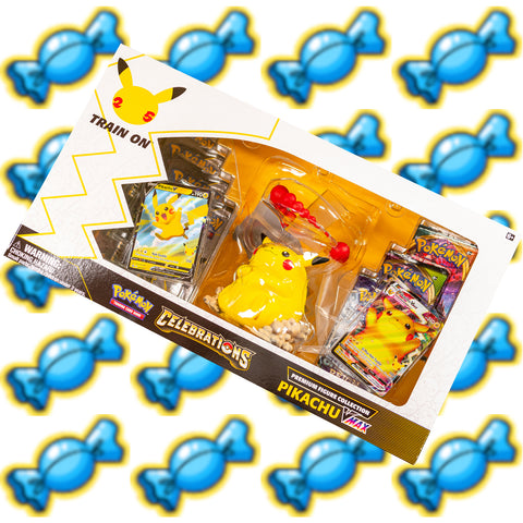 Premium Pikachu Vmax Figure Collection Box